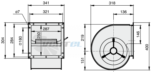 Rosenberg DRAE 200-4 B - описание, технические характеристики, графики