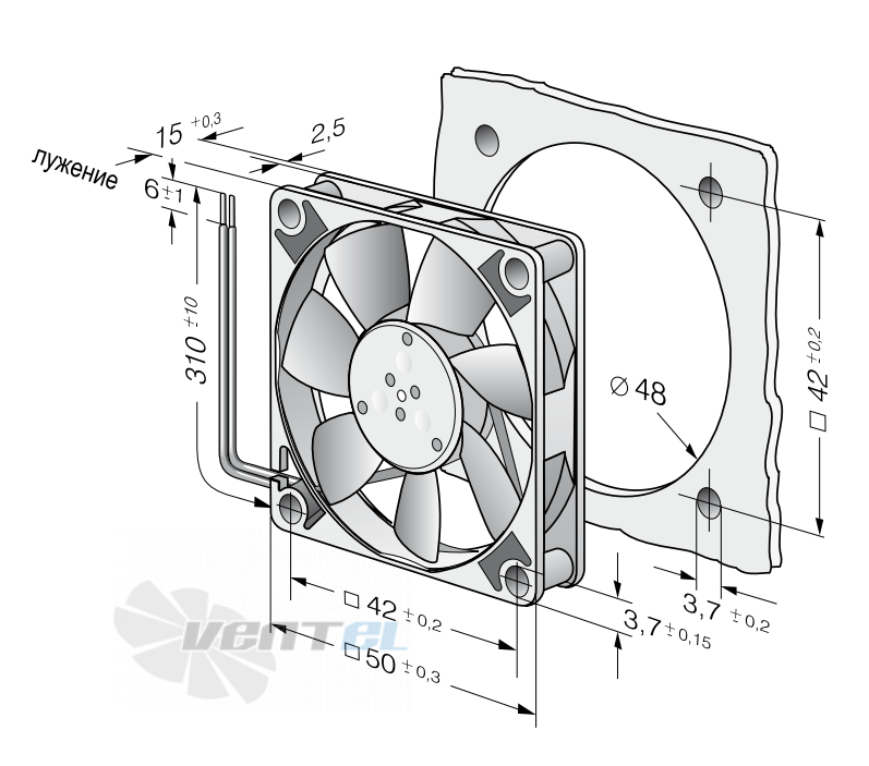 Ebmpapst 512FL-547 - описание, технические характеристики, графики