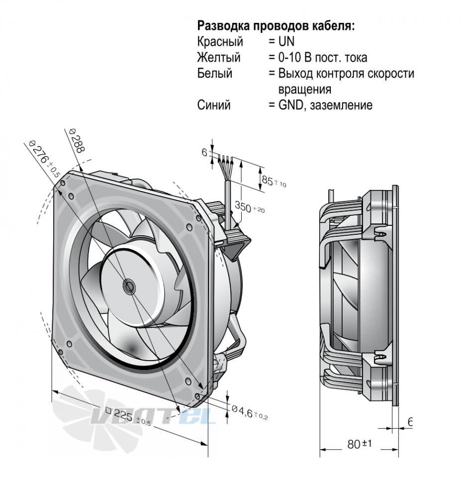 Ebmpapst K1G200-AD65-04 - описание, технические характеристики, графики