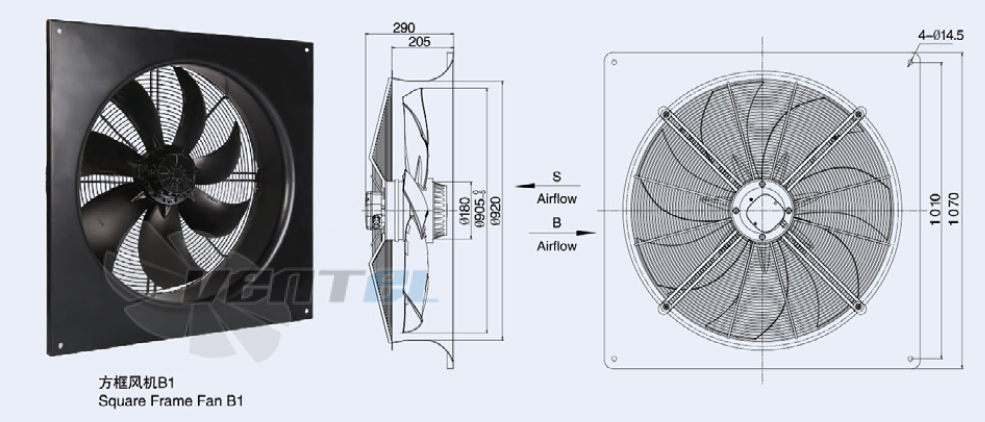 Weiguang YWF-6D-910S-180/105 - описание, технические характеристики, графики