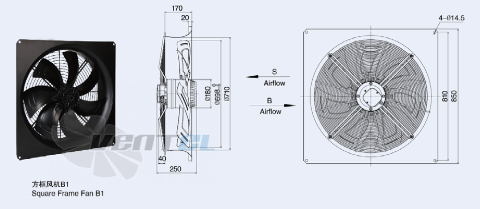 Weiguang YWF-12D-710S-180/75 - описание, технические характеристики, графики