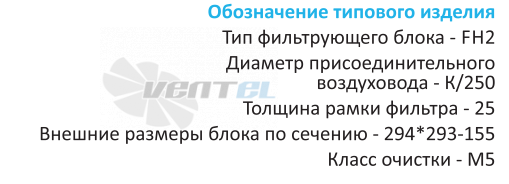 FH2-K/250-25 - описание, технические характеристики, графики