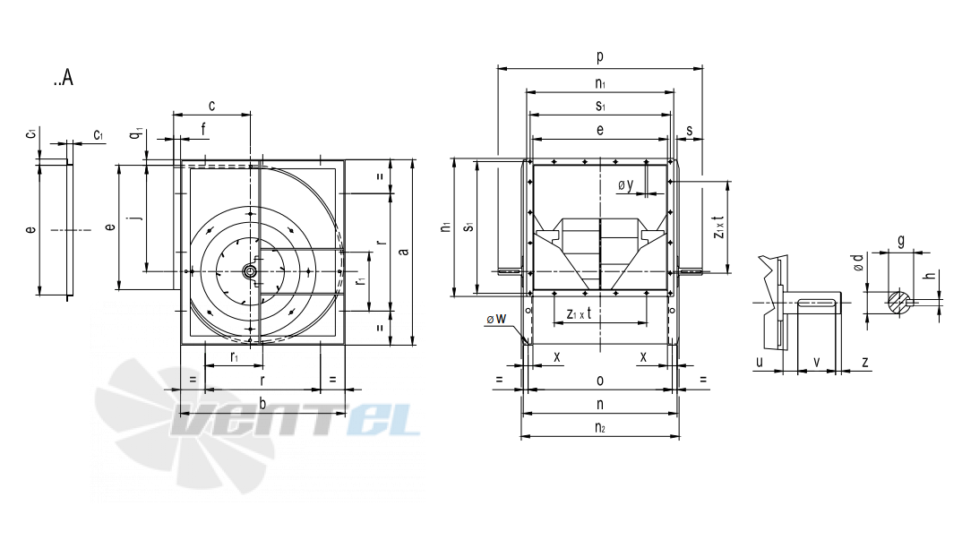 Comefri TZAF 1000 T1 - описание, технические характеристики, графики