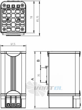 Fandis HTM045 45W - описание, технические характеристики, графики