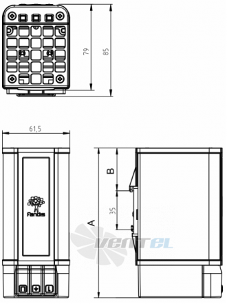 Fandis HTP045 45W - описание, технические характеристики, графики