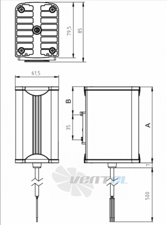 Fandis HWM045 45W - описание, технические характеристики, графики