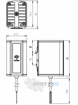 Fandis HWP060 60W - описание, технические характеристики, графики