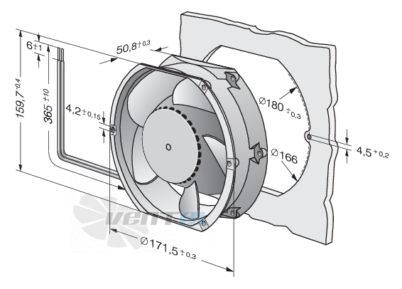 Ebmpapst DV6424TDA - описание, технические характеристики, графики