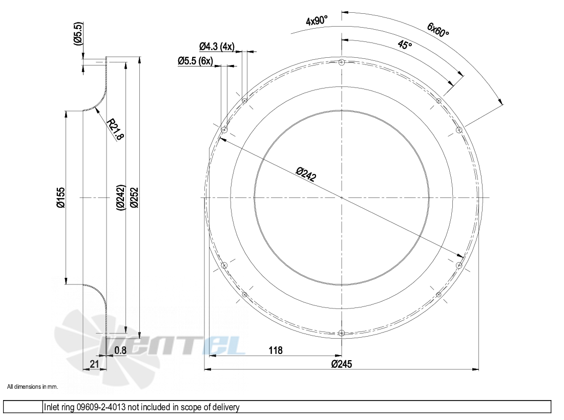 Ebmpapst R3G220-RC05-01 - описание, технические характеристики, графики