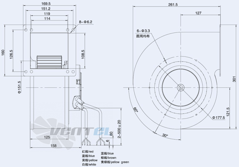 Weiguang EC092-25E3G01-FG180-92S1-01 - описание, технические характеристики, графики