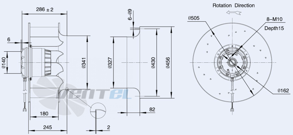 Weiguang LXFB4D500-180-M180-075 380V - описание, технические характеристики, графики