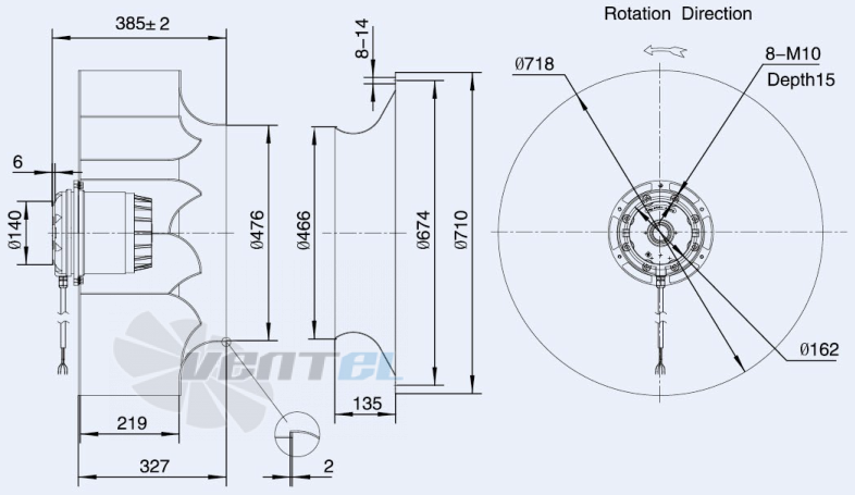 Weiguang LXFB6D710-219-M180-105 - описание, технические характеристики, графики