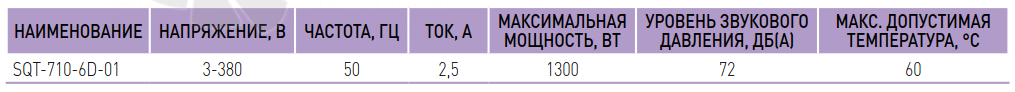 Villman SQA-500-6E-01 - описание, технические характеристики, графики