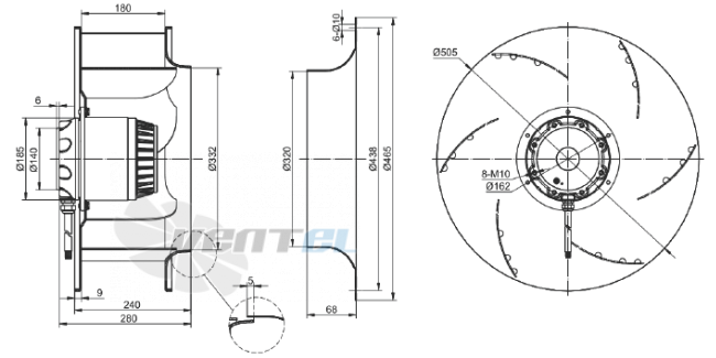 MES RO500B-4D-AC0 - описание, технические характеристики, графики