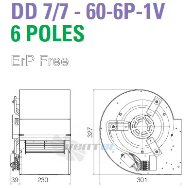 ELCO ELCO DD 7/7-60-6P-1V - описание, технические характеристики, графики