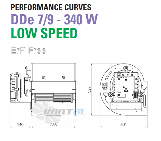 ELCO ELCO DDE 7/9 340W - описание, технические характеристики, графики