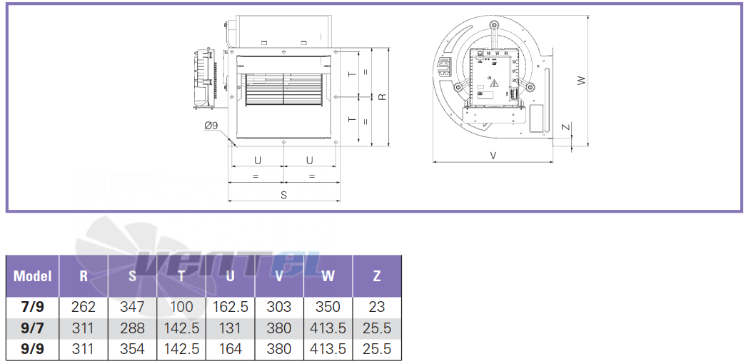 ELCO ELCO DDE 9/7 400W - описание, технические характеристики, графики