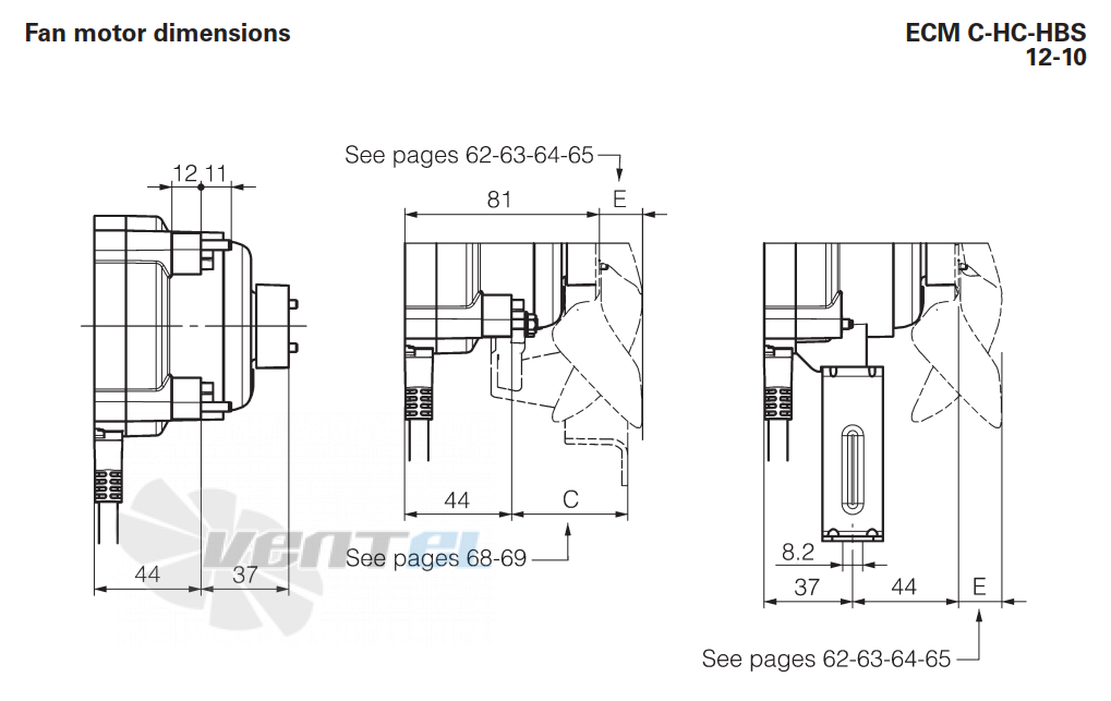 ELCO ELCO ECM C-HC-HBS 12-10 154X22 - описание, технические характеристики, графики