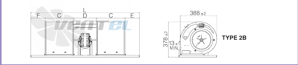 ELCO ELCO ECM-CO 250X180 - описание, технические характеристики, графики