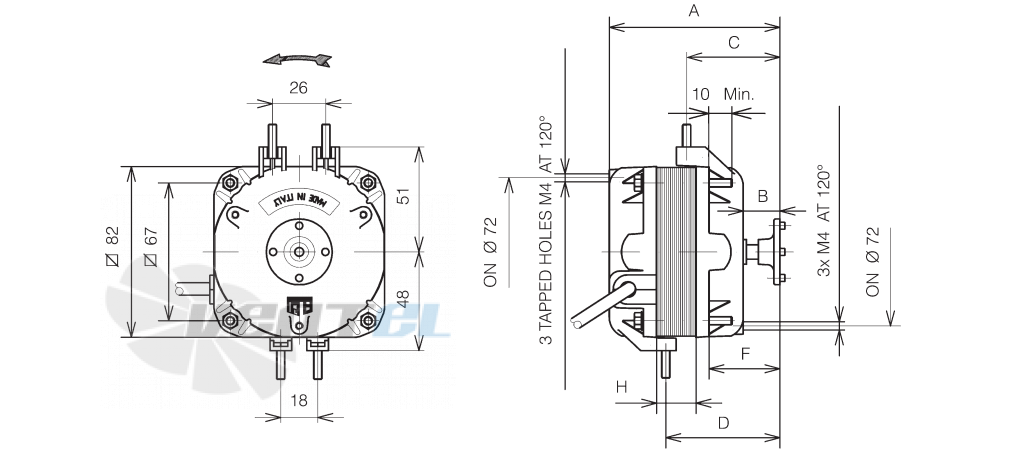 ELCO ELCO NET5T10ZVN001 - описание, технические характеристики, графики