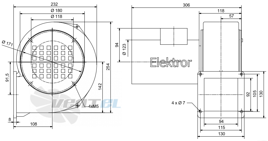 Elektror D 052M - описание, технические характеристики, графики