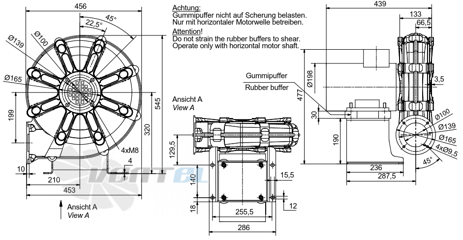 Elektror HRD 2 FU 130/7.5 - описание, технические характеристики, графики
