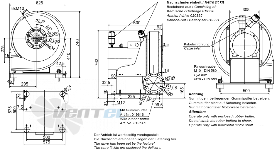 Elektror HRD 7 FU 120/15 - описание, технические характеристики, графики