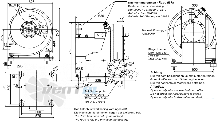 Elektror HRD 7 FU 120/20 - описание, технические характеристики, графики