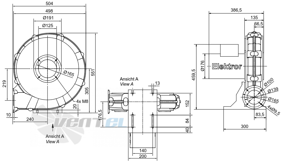 Elektror RD 5 F - описание, технические характеристики, графики