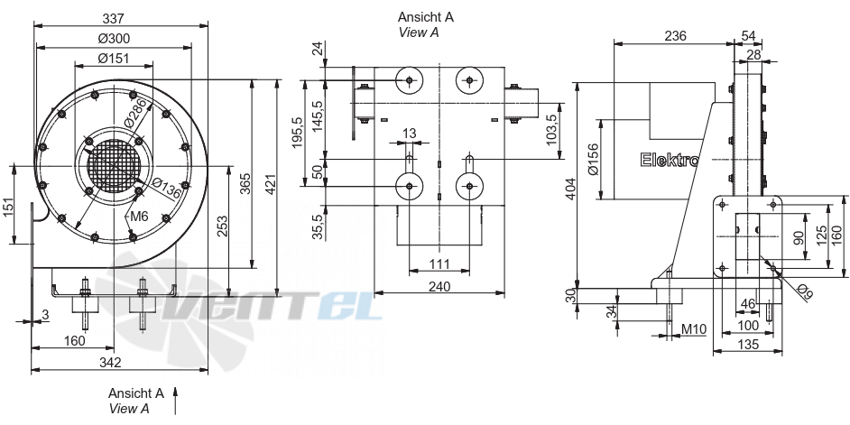 Elektror S-HP 265/18 - описание, технические характеристики, графики