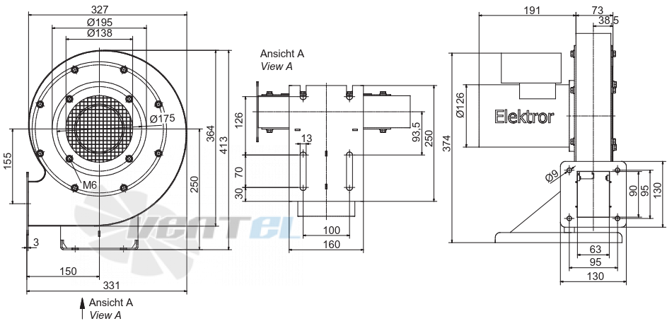 Elektror S-MP 250/25 - описание, технические характеристики, графики