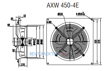 Shuft SHUFT AXW 450-4E - описание, технические характеристики, графики