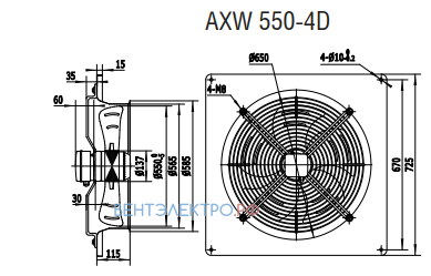 Shuft SHUFT AXW 550-4D - описание, технические характеристики, графики