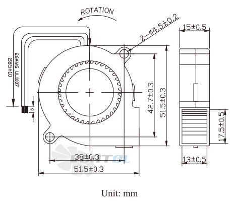 Jamicon JAMICON WF5015-1M - описание, технические характеристики, графики