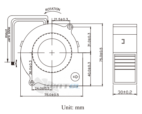 Jamicon JAMICON WF7530-1H - описание, технические характеристики, графики