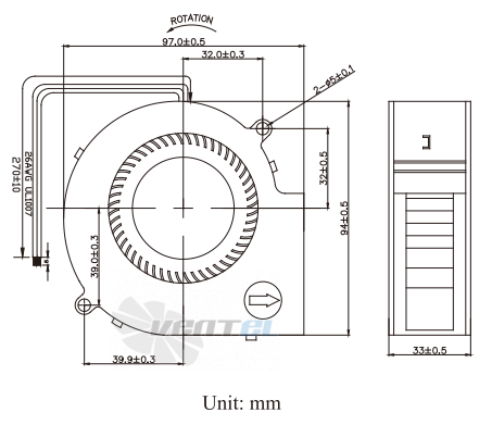 Jamicon JAMICON WF9733-1H - описание, технические характеристики, графики