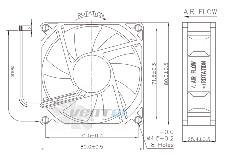 Jamicon JAMICON JF0825-1UR - описание, технические характеристики, графики