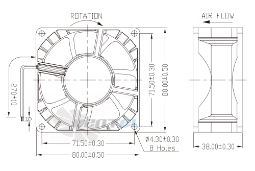 Jamicon JAMICON JF0838B1SR - описание, технические характеристики, графики