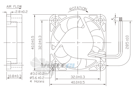 Jamicon JAMICON KF0410B5H-AO - описание, технические характеристики, графики