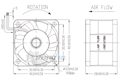 Jamicon JAMICON KF0428B1UR - описание, технические характеристики, графики