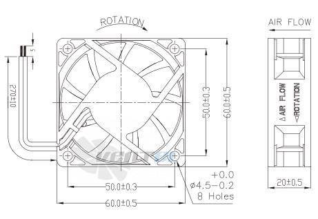 Jamicon JAMICON KF0620-1SRAO - описание, технические характеристики, графики