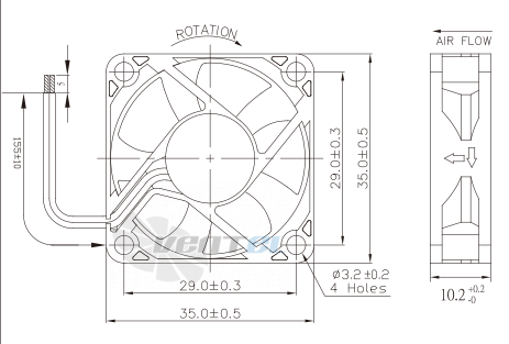 Jamicon JAMICON KF0B10-5SR - описание, технические характеристики, графики