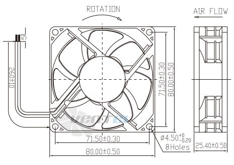 Jamicon JAMICON SF0825-1UR - описание, технические характеристики, графики