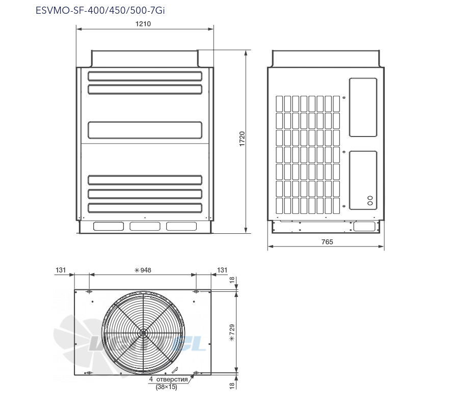 Electrolux ESVMO-SF-400-7GI - описание, технические характеристики, графики