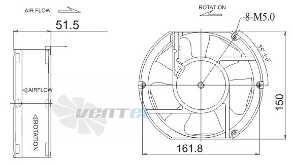 Toyon TD175112LB - описание, технические характеристики, графики