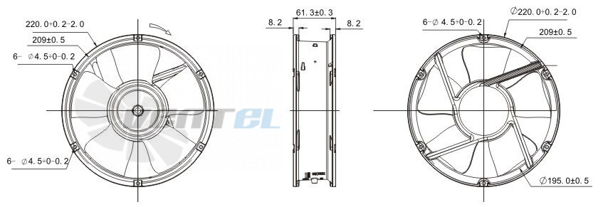 Toyon TD2206024HB-S - описание, технические характеристики, графики