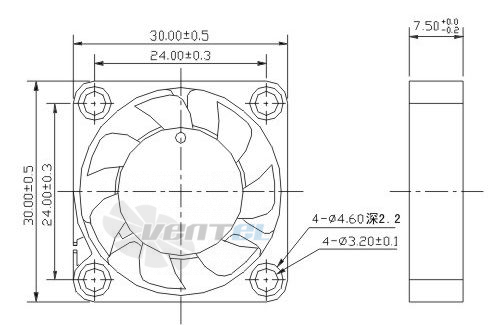 Toyon TD300712H - описание, технические характеристики, графики