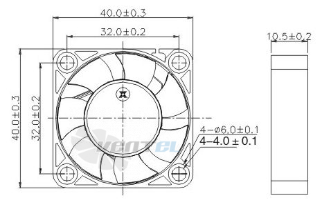 Toyon TD401012L - описание, технические характеристики, графики