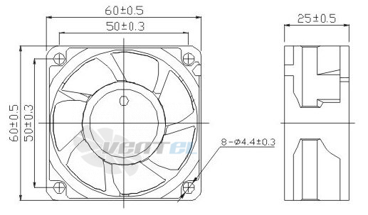 Toyon TD602512L - описание, технические характеристики, графики