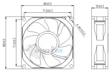 Toyon TD802512MB - описание, технические характеристики, графики